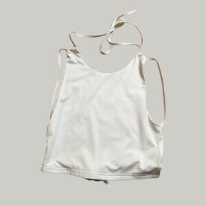 LIKE NEW Open Back Crop Top
